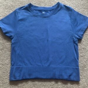 Women’s All in Motion Brand Short Sleeve Blue Athletic Shirt
